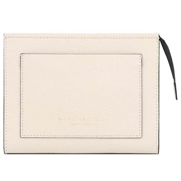 NWT Marc Jacobs Grind Clutch in Color of Marshmallow - Picture 1 of 5